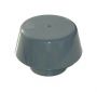 FloPlast Ring Seal Soil Vent Cowl - 110mm Grey