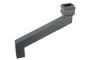 Cast Iron Square Downpipe Offset - 610mm Projection 75mm Primed