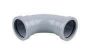 FloPlast Push Fit Waste Bend Swept - 92.5 Degree x 40mm Grey - Pack of 5