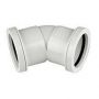 FloPlast Push Fit Waste Bend - 135 Degree x 40mm White