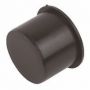 FloPlast Push Fit Waste Socket Plug - 40mm Grey