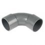 FloPlast Solvent Weld Waste Bend Swept - 92.5 Degree x 40mm Grey