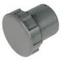 FloPlast Solvent Weld Waste Access Plug - 32mm Grey