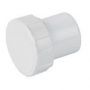 FloPlast Solvent Weld Waste Access Plug - 50mm White