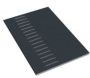 Vented Soffit Board - 304mm x 10mm x 5mtr Anthracite Grey Woodgrain