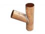 Copper Large Round Downpipe Branch - 100mm