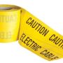 Detectable Underground Warning Tape - Electric Cable 150mm x 100mtr