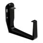 Square Gutter Large Fascia Bracket - 135mm Black