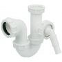 FloPlast Appliance Half Trap - 40mm White