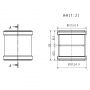 Drainage Coupling Double Socket - 110mm