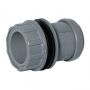 FloPlast Push Fit Waste Tank Connector - 40mm Grey