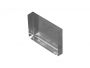 Zinc Large Box Gutter Stop End - 115mm