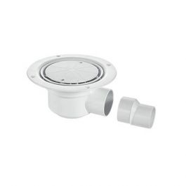 Corner Shower wet room Drain Gully Trap Tiled removable trap outlet 40/50mm