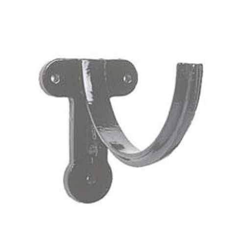 Cast Iron Deep Half Round Gutter Fascia Bracket - 100mm Primed