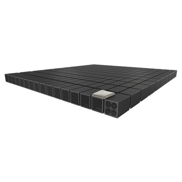 Rainsmart 24 Tonne Shallow Soakaway Crate Set Flat-Packed - 20 Cubic Metre Kit