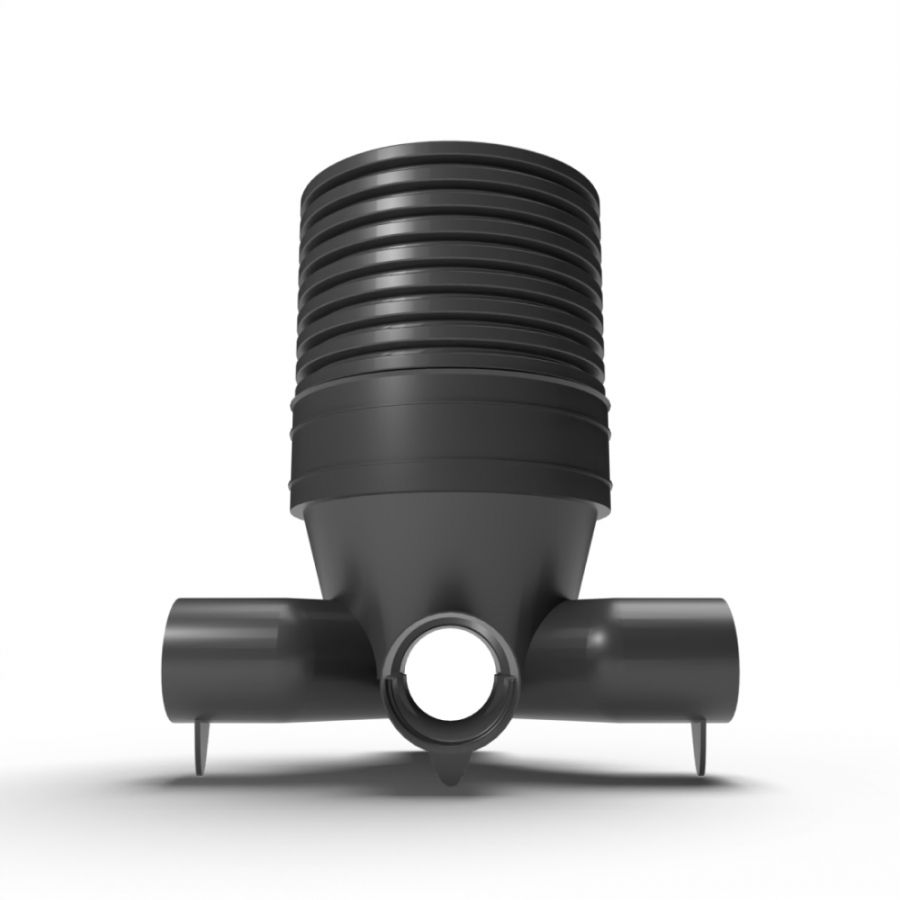 Inspection Chamber Set - 600mm Diameter x 1090mm Depth with 225mm Channel & 225mm Inlets