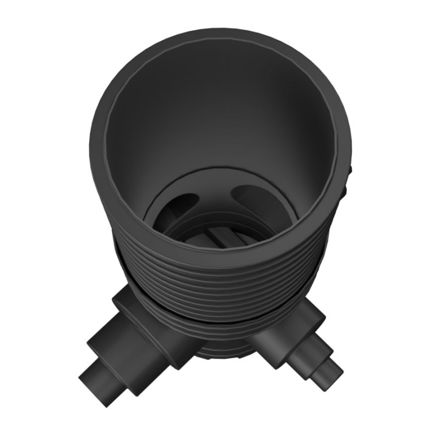 Catchpit Chamber Set - 600mm Diameter x 1075mm Height For 160mm/225mm & 300mm Pipe with 110mm/160mm & 225mm Inlets
