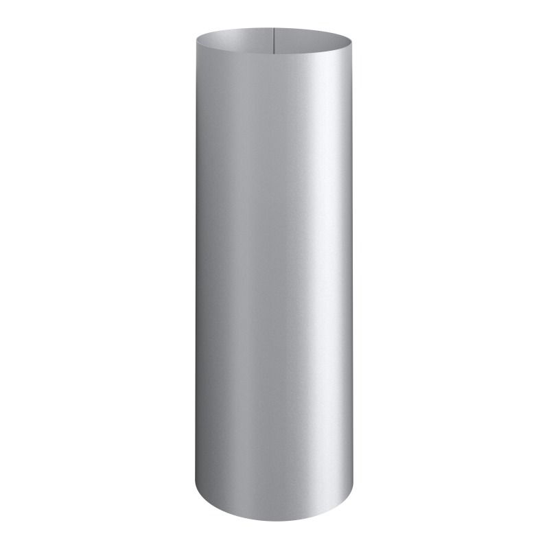 Lindab Aluminium Sliding Pipe - 100mm Silver Metallic