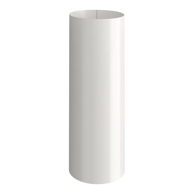 Lindab Aluminium Sliding Pipe - 75mm White