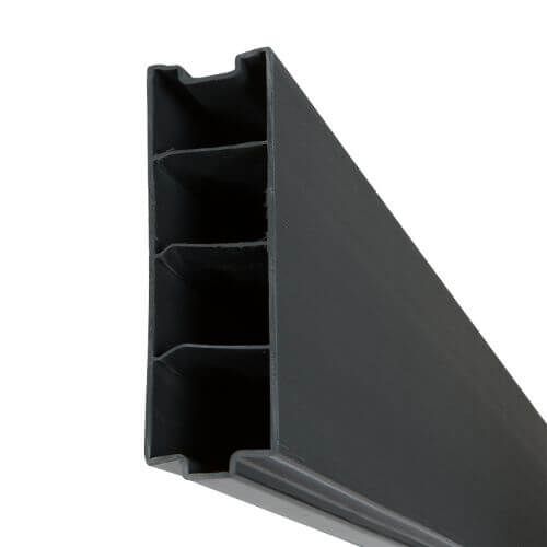 Durapost Fencing Gravel Board - 2400mm Anthracite Grey