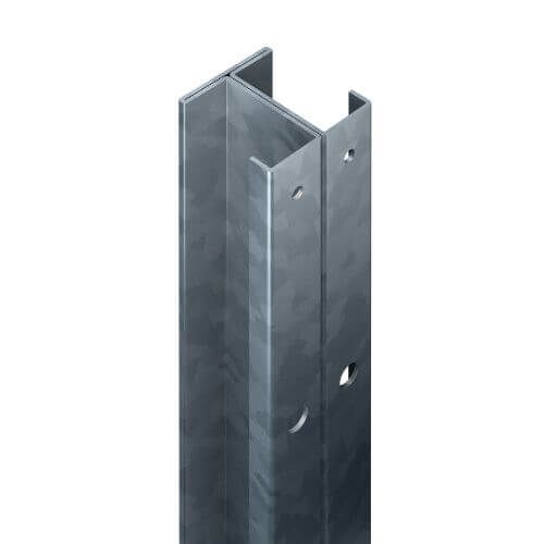 Durapost Commercial Fencing Post - 2400mm Galvanised