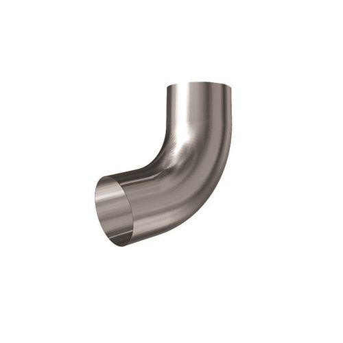 Lindab Magestic Steel Conical Downpipe Bend 70 - 87mm Galvanised