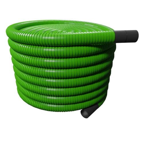 Flexi Underground Ducting CCTV Fibre Optic - 110mm (O.D.) x 50mtr Green Coil