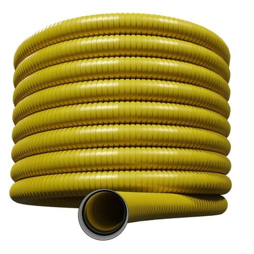 Flexi Underground Ducting Unperforated Gas - 110mm (O.D.) x 50mtr Yellow Coil