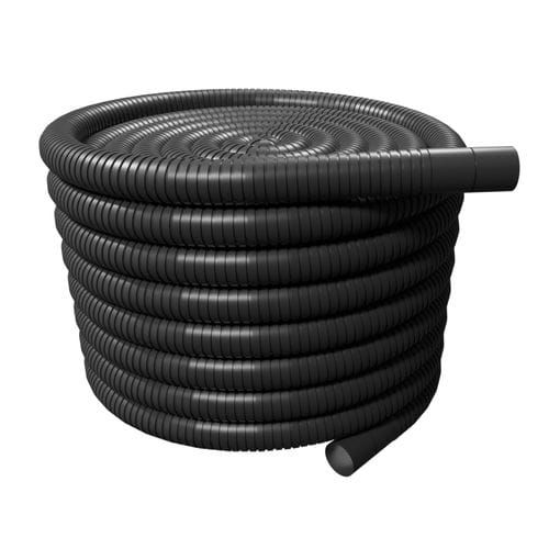 Flexi Underground Ducting Electric - 40mm (O.D.) x 50mtr Black Coil