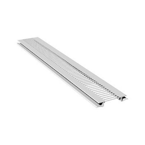 White Soffit Strip Ventilator - 5mtr