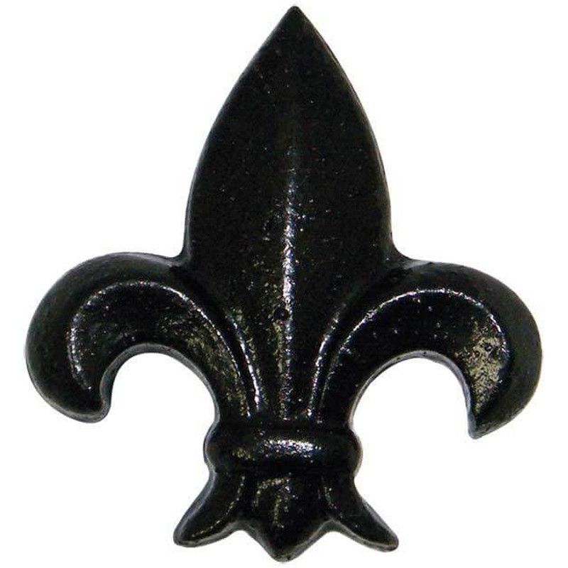 FloPlast Cast Iron Effect Gutter Motif Fleur-De-Lis - Large
