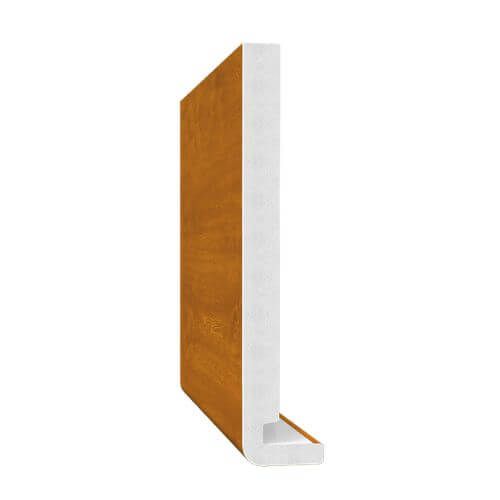 225mm Golden Oak Fascia Board - 18mm x 5mtr - Pack of 2