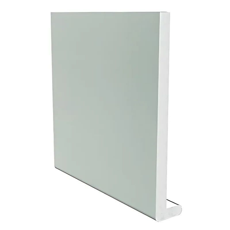 300mm Agate Grey Woodgrain Fascia Board - 18mm x 5mtr