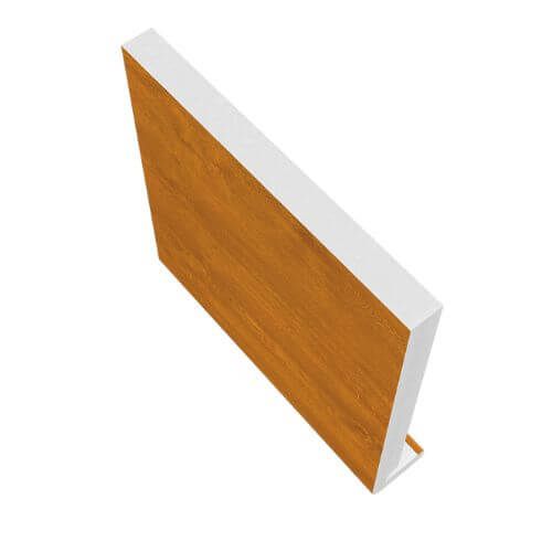 400mm Golden Oak Fascia Box End Board - 18mm x 1.25mtr