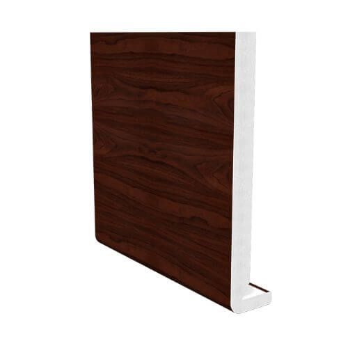 400mm Rosewood Fascia Box End Board - 18mm x 1.25mtr