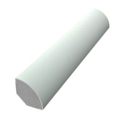 PVC Quadrant - 19mm x 5mtr White