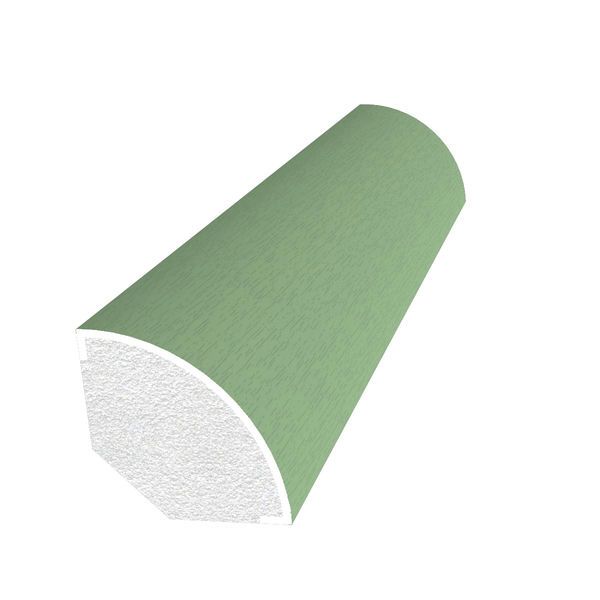 PVC Quadrant Trim - 19mm x 5mtr Chartwell Green Woodgrain