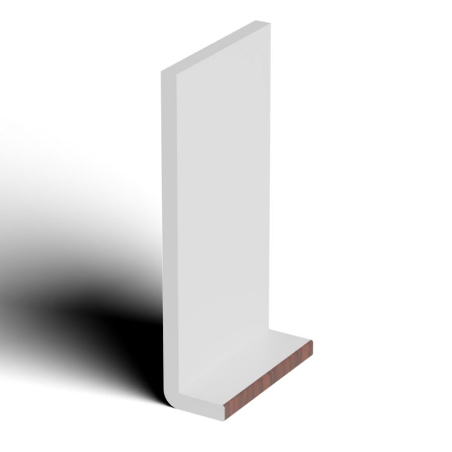 200mm Rosewood Fascia Capping Board - 10mm x 5mtr
