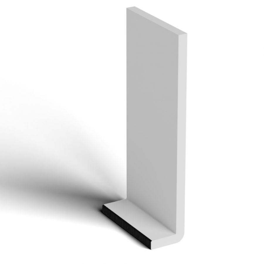 225mm Black Ash Woodgrain Fascia Capping Board - 10mm x 5mtr