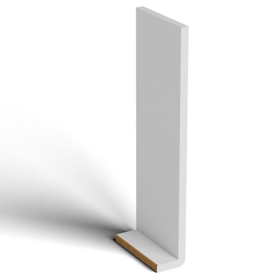 300mm Light Oak Woodgrain Fascia Capping Board - 10mm x 5mtr - Pack of 2