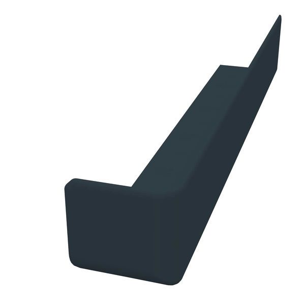Fascia Corner Trim - 300mm Anthracite Grey Smooth
