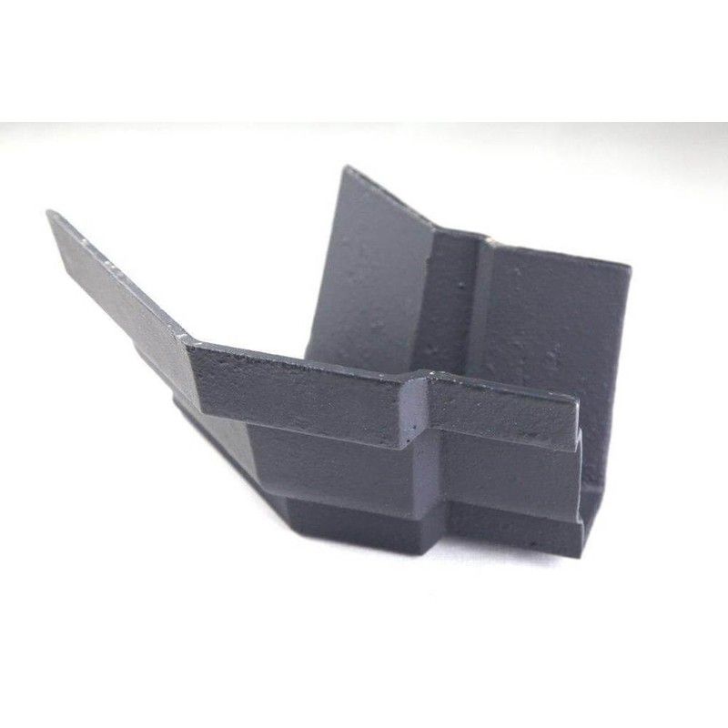 Cast Iron Moulded Ogee Gutter External Angle - 135 Degree x 100mm Primed
