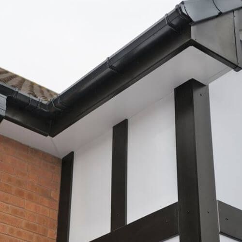 100mm White Soffit Board - 10mm x 5mtr