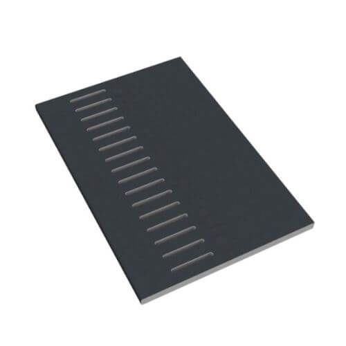 150mm Anthracite Grey Woodgrain Vented Soffit Board - 10mm x 5mtr