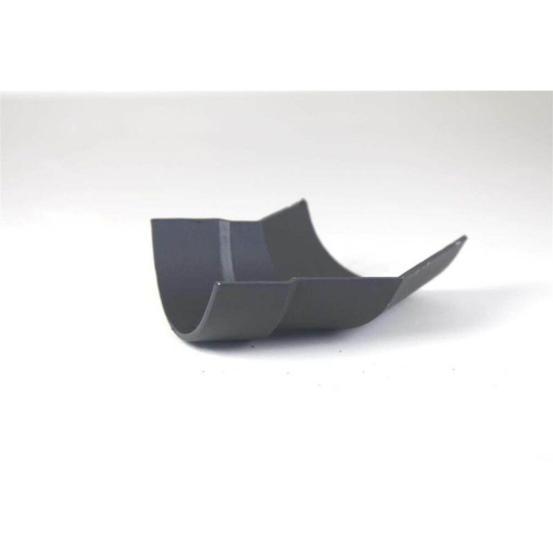 Cast Iron Half Round Gutter Left Hand Angle - 135 Degree x 115mm Primed