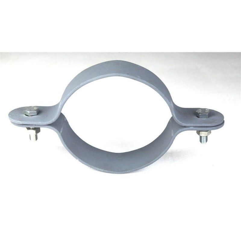 Halifax Cast Iron Drain/Soil Band Clip Zinc Plated Split - 150mm