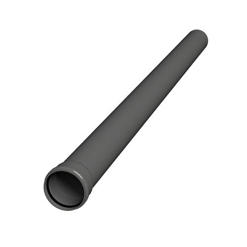 FloPlast 110mm Industrial/Xtraflo Downpipe Kit - Hopper - Grey