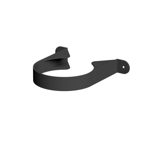 FloPlast 110mm Industrial/Xtraflo Downpipe Kit - Swan Neck - Black