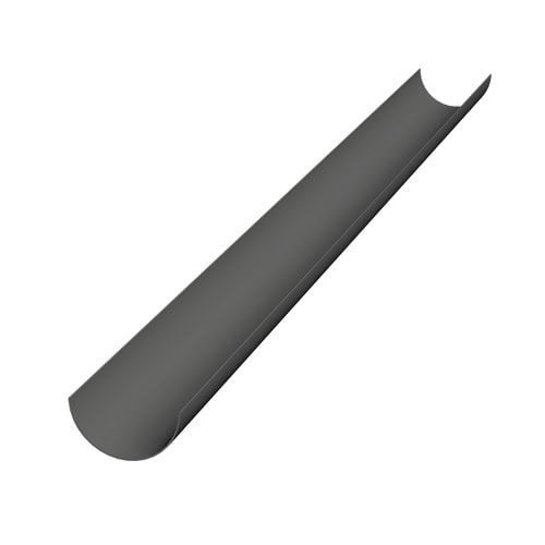 FloPlast 16mtr 170mm Industrial/Xtraflo Gutter Kit - Stopend Outlet - Grey