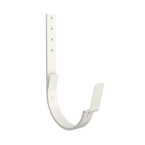 Lindab Steel Gutter 180mm Flex-Fit Rafter Bracket - 125mm Antique White